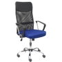 Piqueras y Crespo Silla Gontar con Asiento Azul y Respaldo Negro